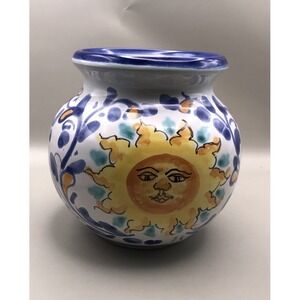 Sunburst Vase By Vietri Made In Italy